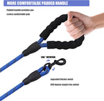 Reflective Dog Leashes with Padded Handle